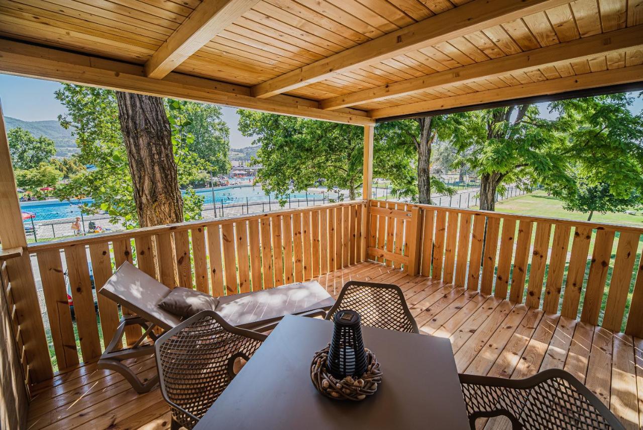 Premium Mobile Tree House With Thermal Riviera Tickets Catez ob Savi Exterior photo